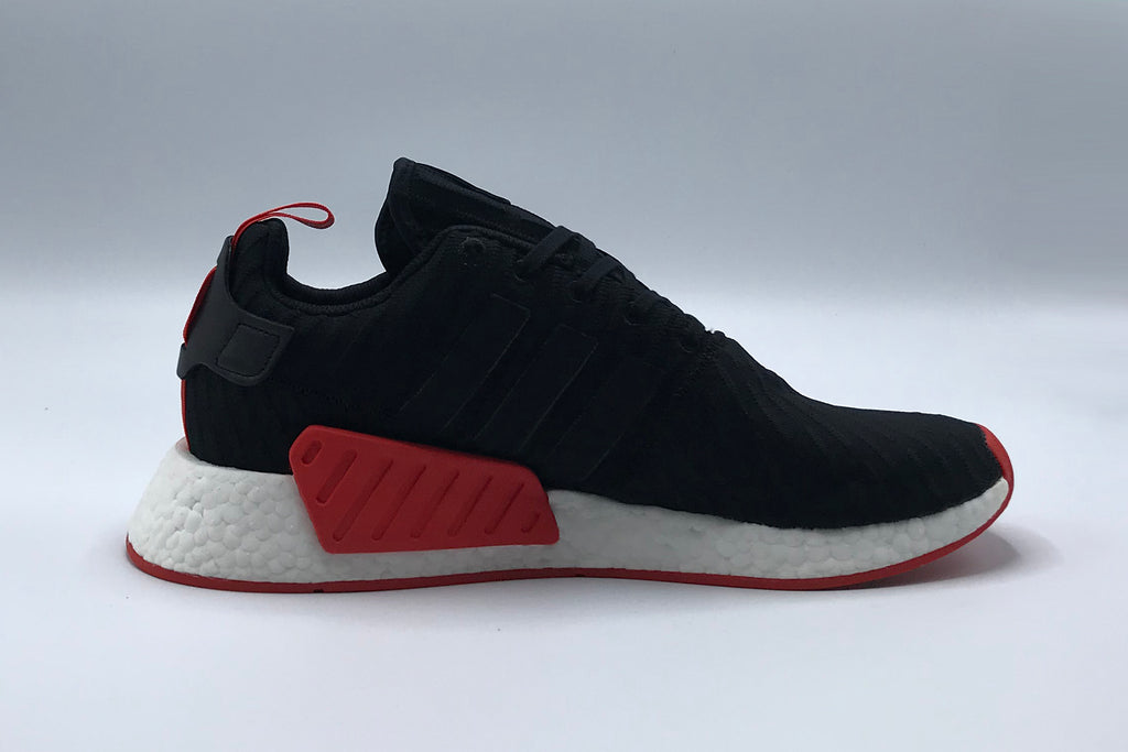 Adidas Originals NMD R2 Primeknit - black/red