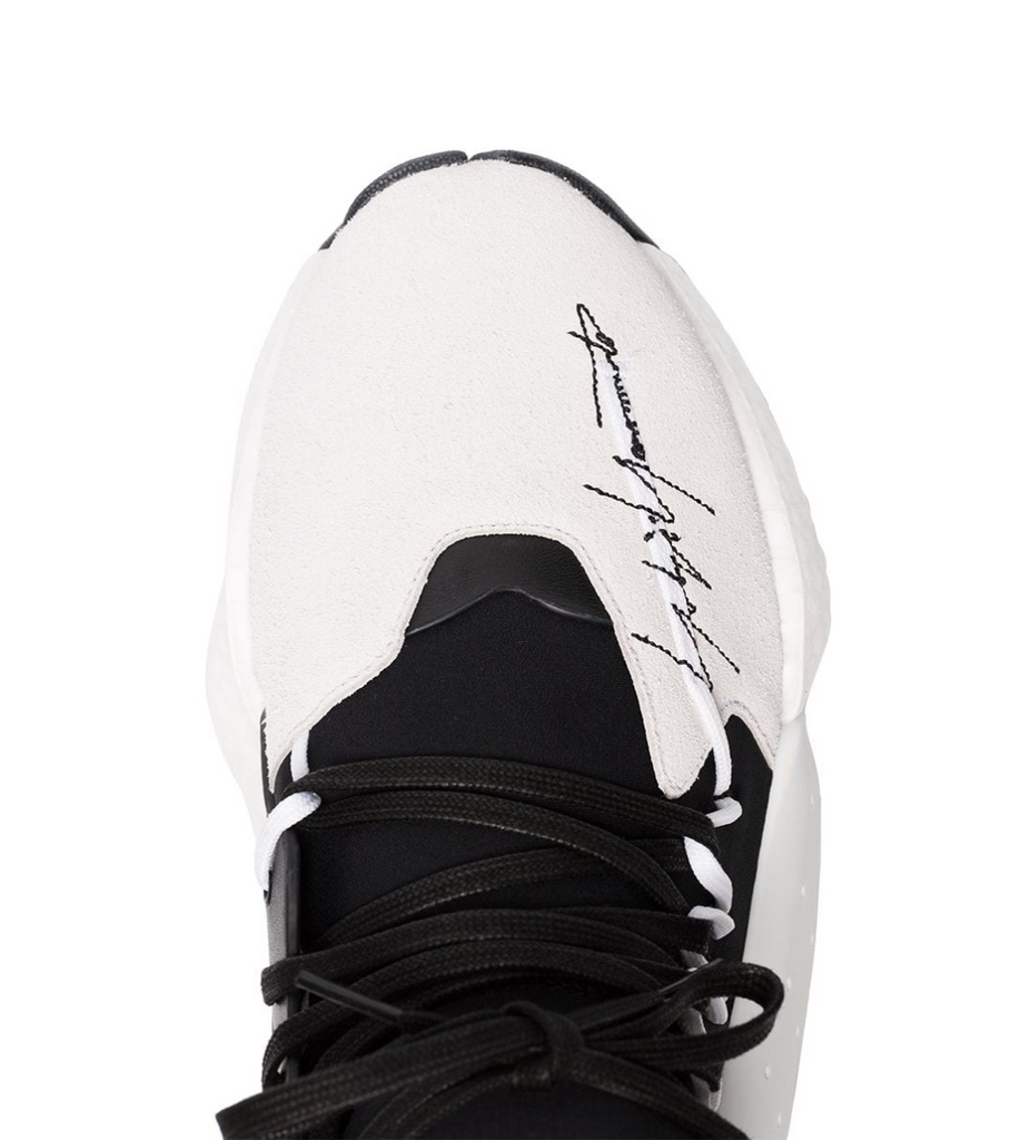 Y-3 Leather Basketball Trainers