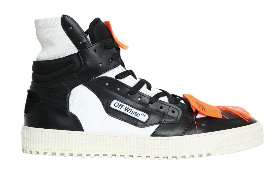 OFF-WHITE  Low 3.0 high-top sneakers by Virgil Abloh