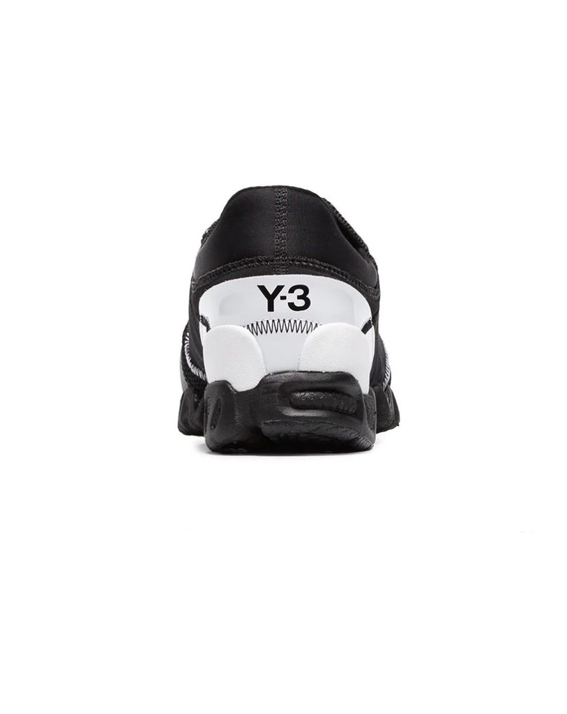 Y-3 black ekika stitch detail sneakers